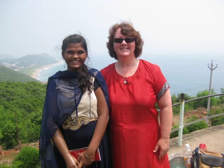 Henna and Me. A wonderful young lady who is now a lawyer.